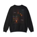 Apollo Delight Black Sweater- Unisex